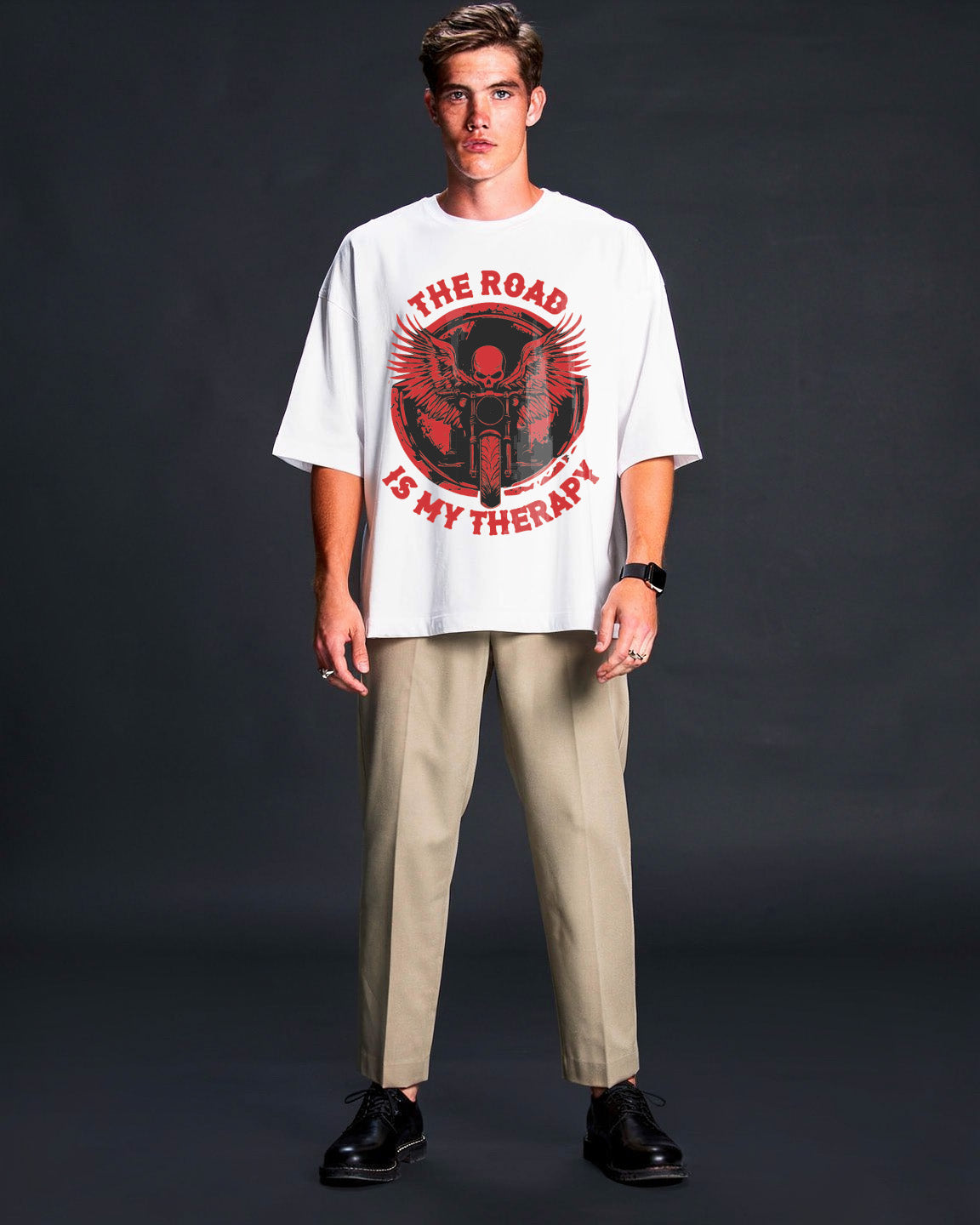 Road Therapy Oversized Tee