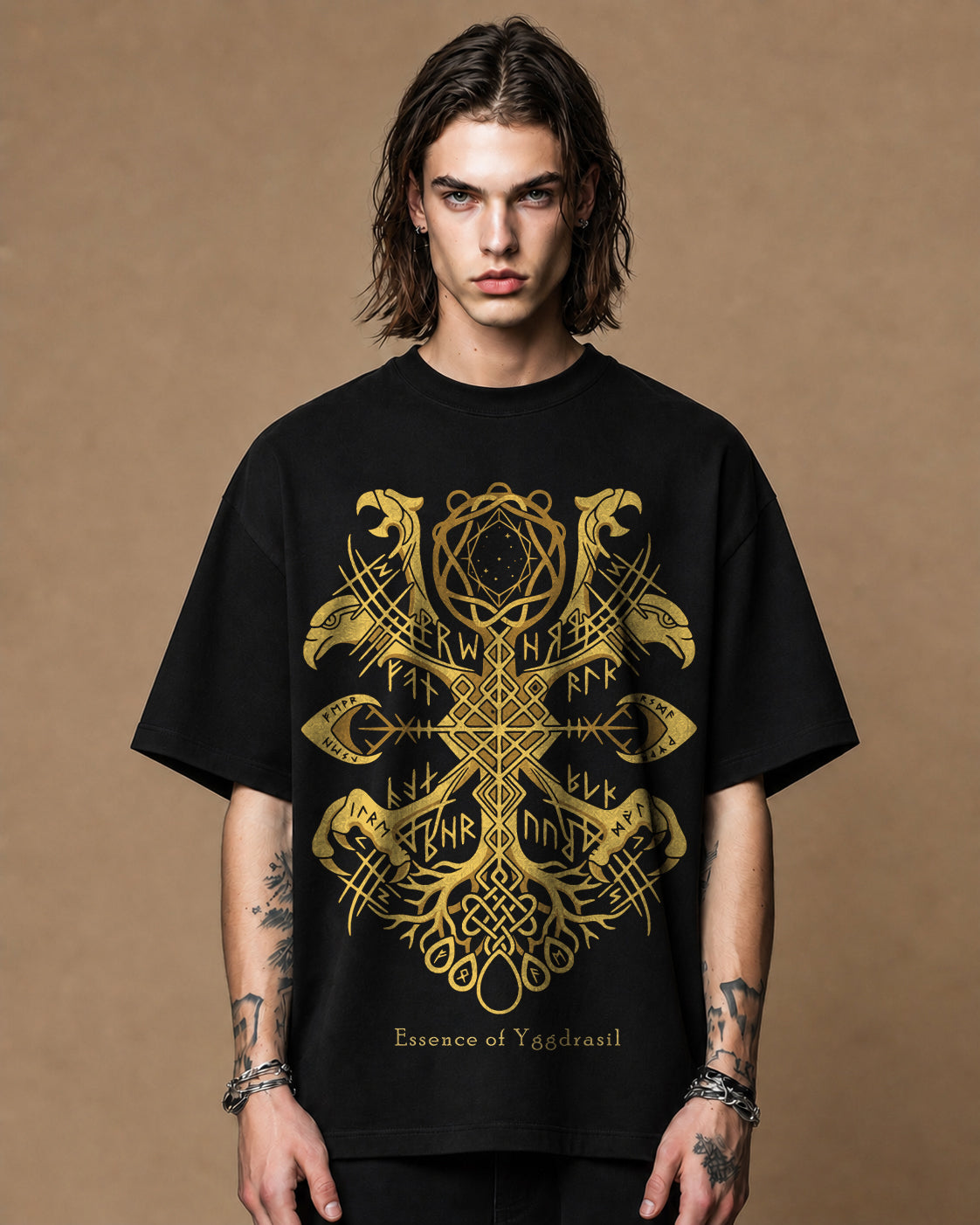 Essence of Yggdrasil Oversized Tee