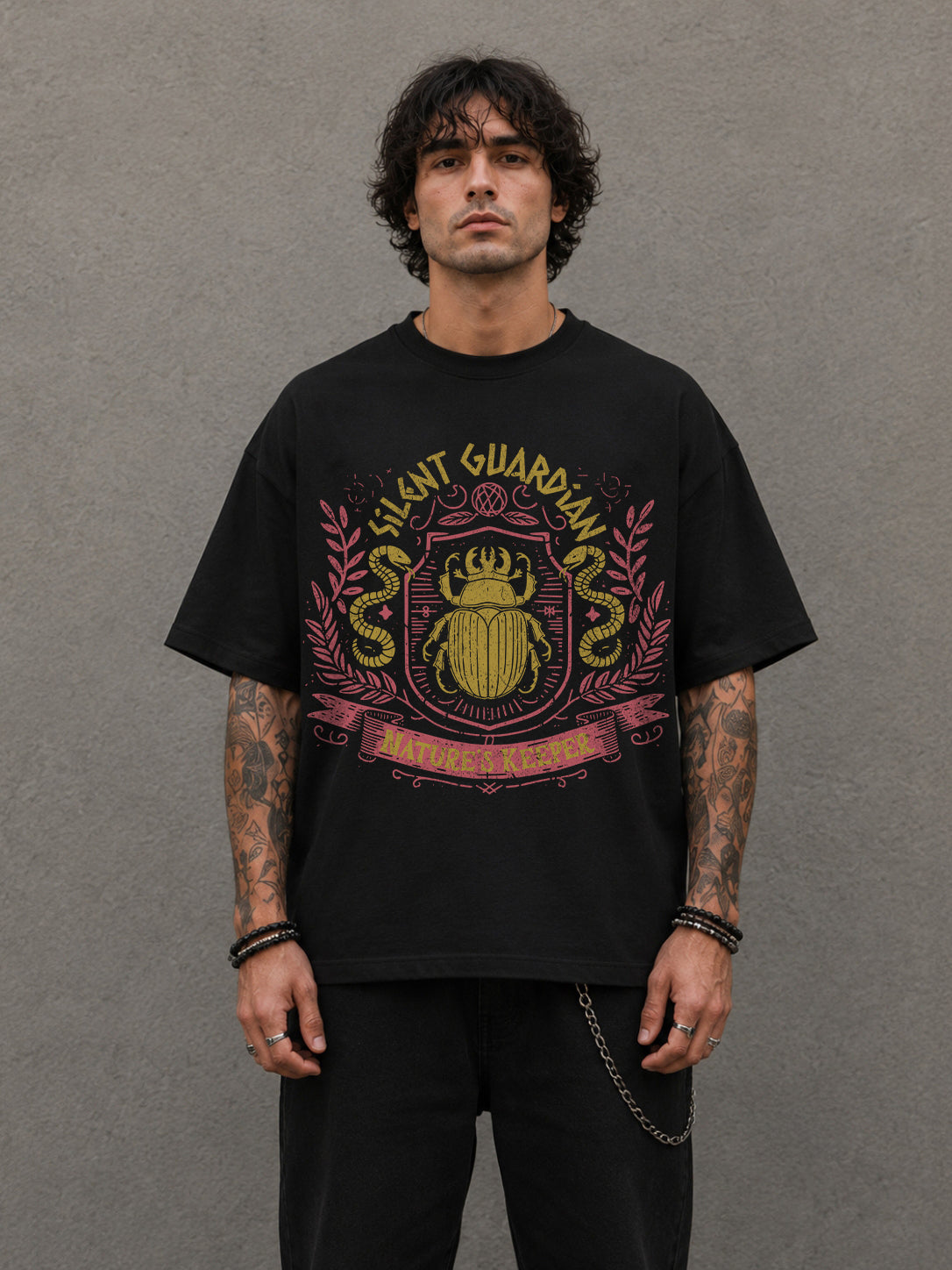 Silent Guardian Oversized Tee
