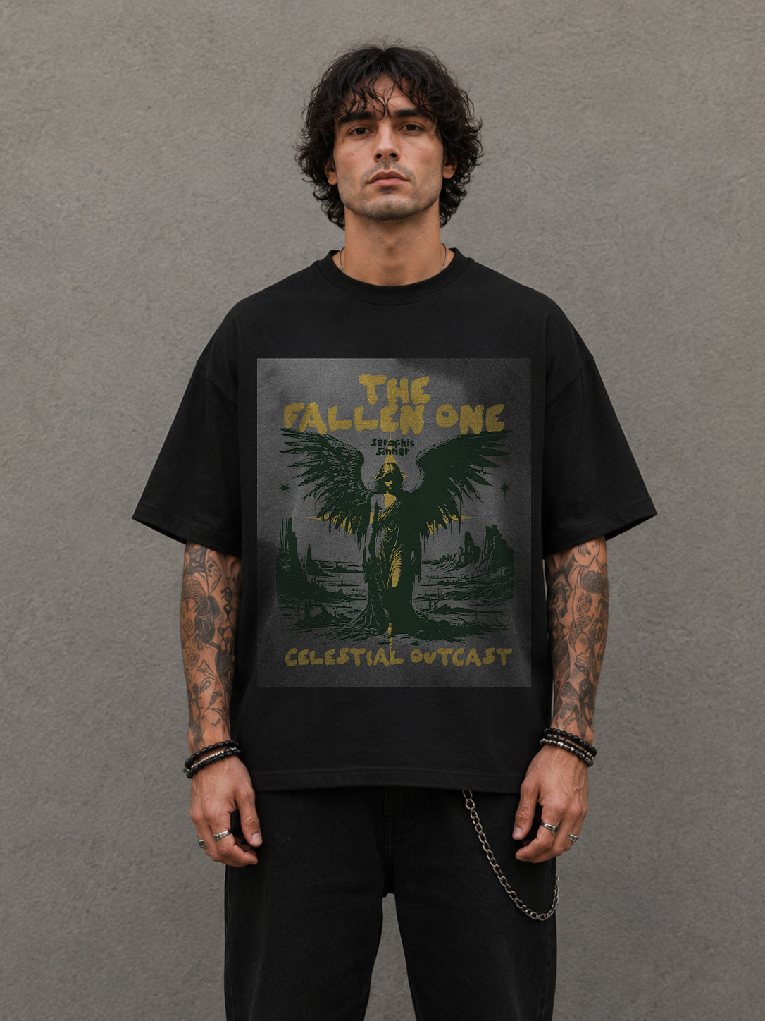The Fallen One Oversized Tee