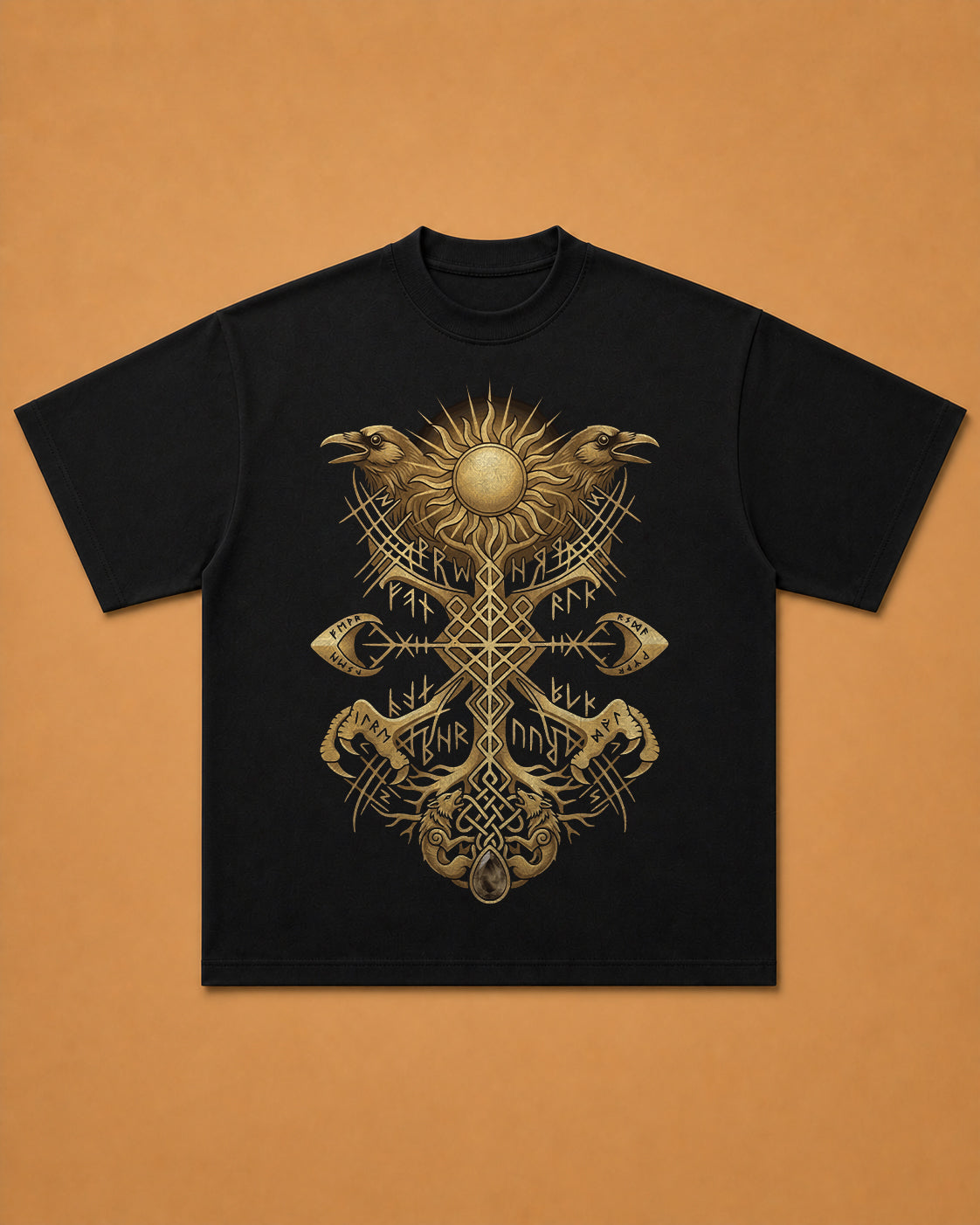 Whispers of Yggdrasil Oversized Tee