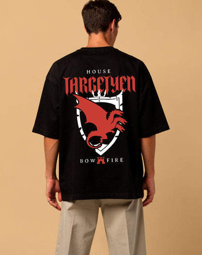 Bow Fire Oversized Tee