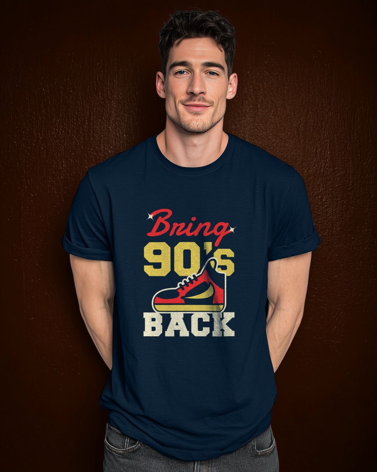 Bring 90's Back Unisex organic cotton t-shirt