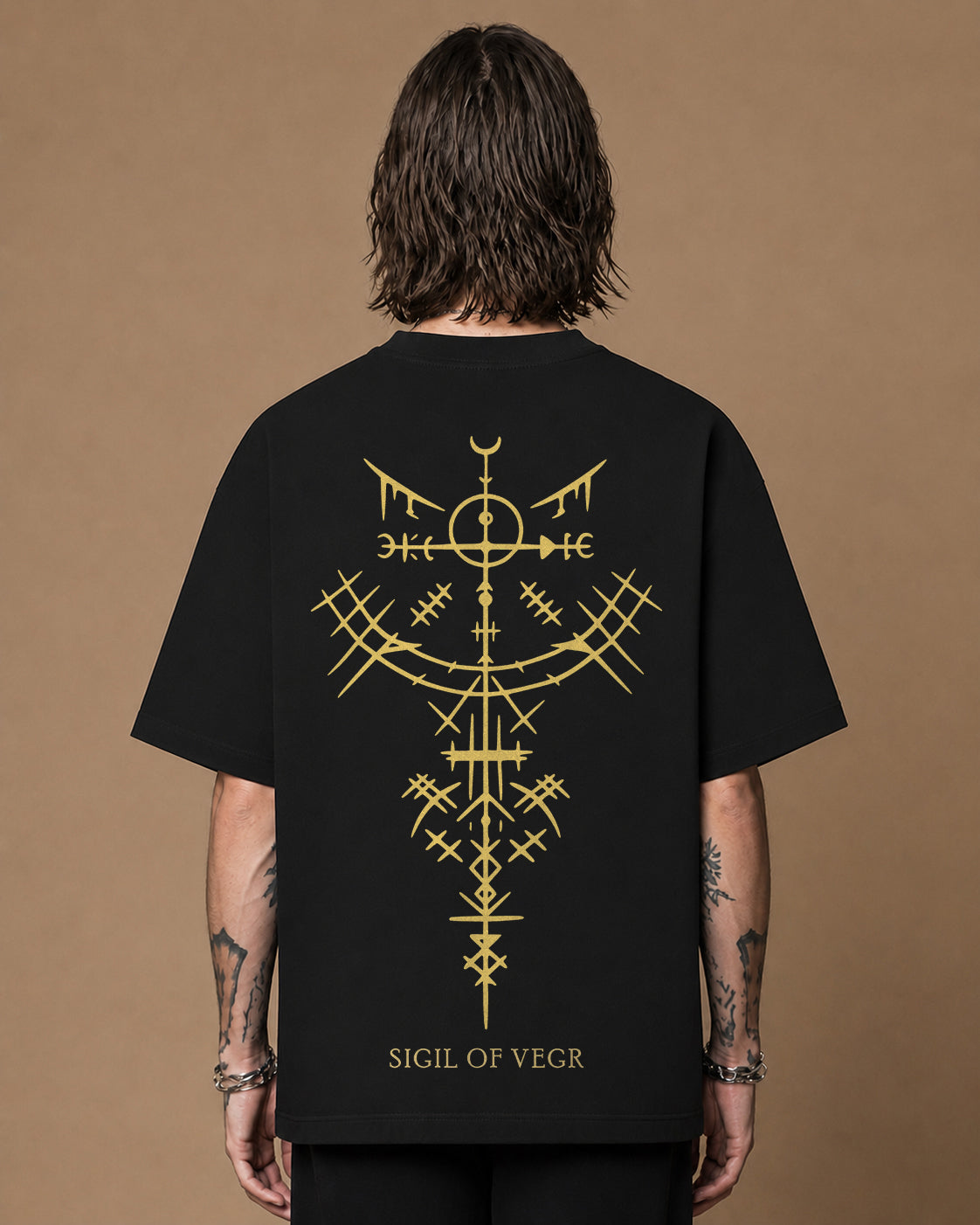 Sigil Of Vegr Oversized Tee
