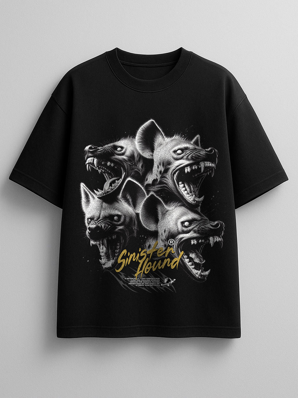 Sinister Hound Oversized Tee