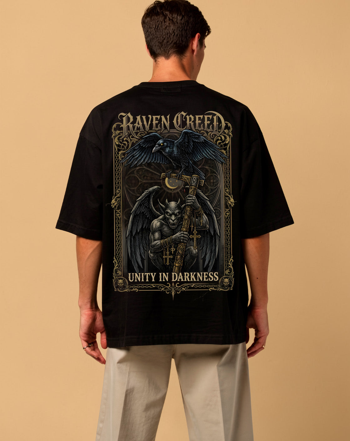 Dominion Through Darkness Oversized Tee