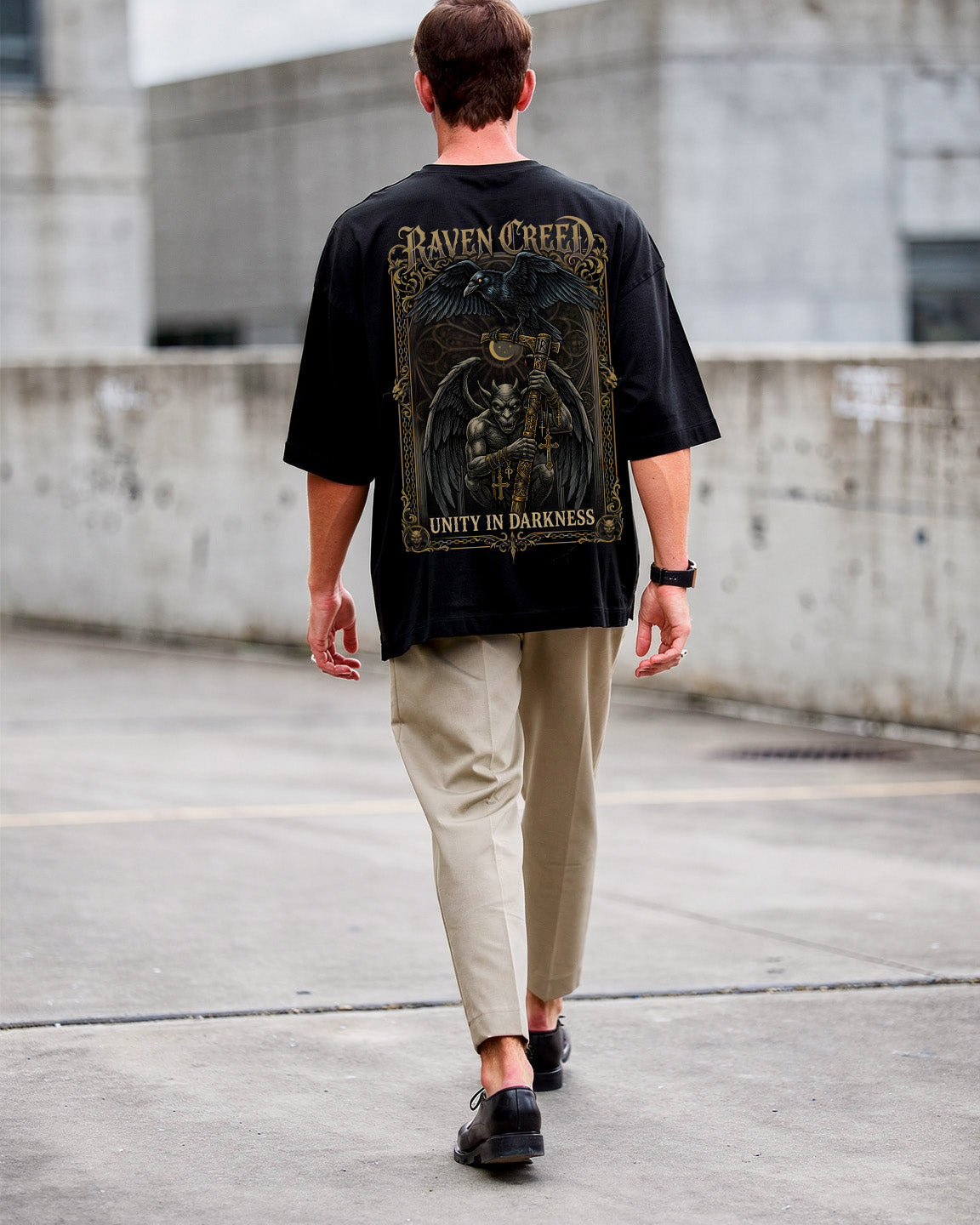 Dominion Through Darkness Oversized Tee