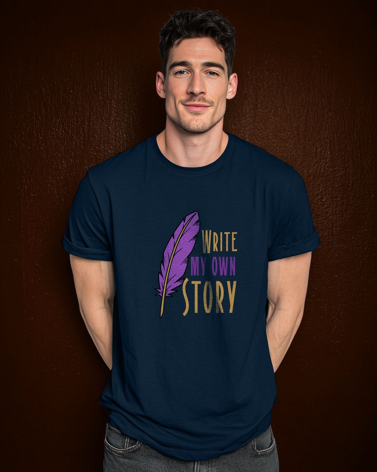 Write My Own Story Unisex organic cotton t-shirt